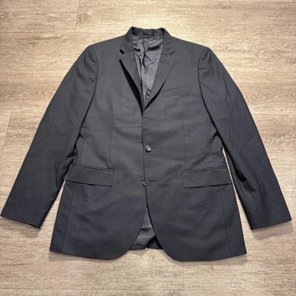 J Crew Sports Coat Mens 40 L Blue Loro Piana Ludlow Blazer Wool Super 120s Adult